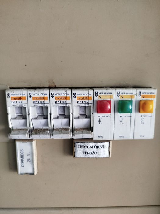 Quadro elétrico da Eurocalor