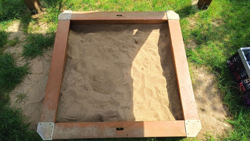 Piaskownica drewniana