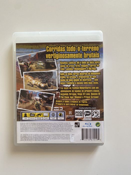 Jogo PS3: Motor Storm