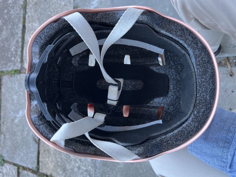 Capacete criança cor rosa