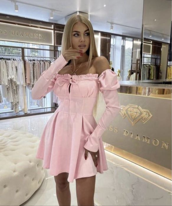 Рожева лялькова сукня Miss Diamond