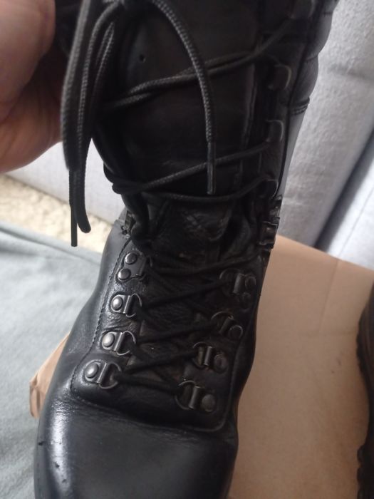 Buty wojskowe wojas z podeszwą Vibram, stan bardzo dobry