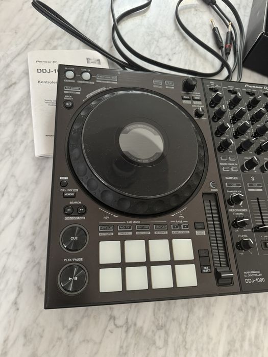 Profesjonalny Zestaw DJ: Kontroler Pioneer DDJ-1000