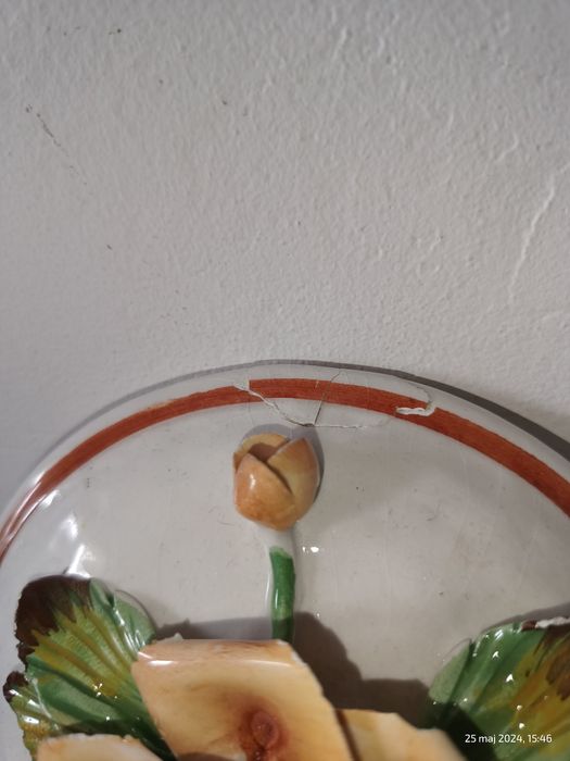 Szkatułka Włoska Porcelana