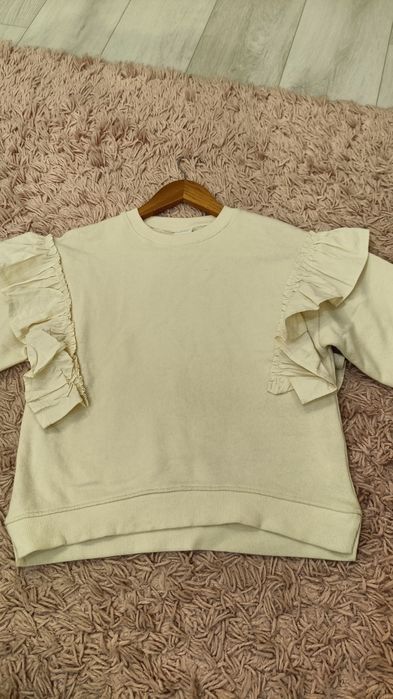 ZARA bluza ecru 128