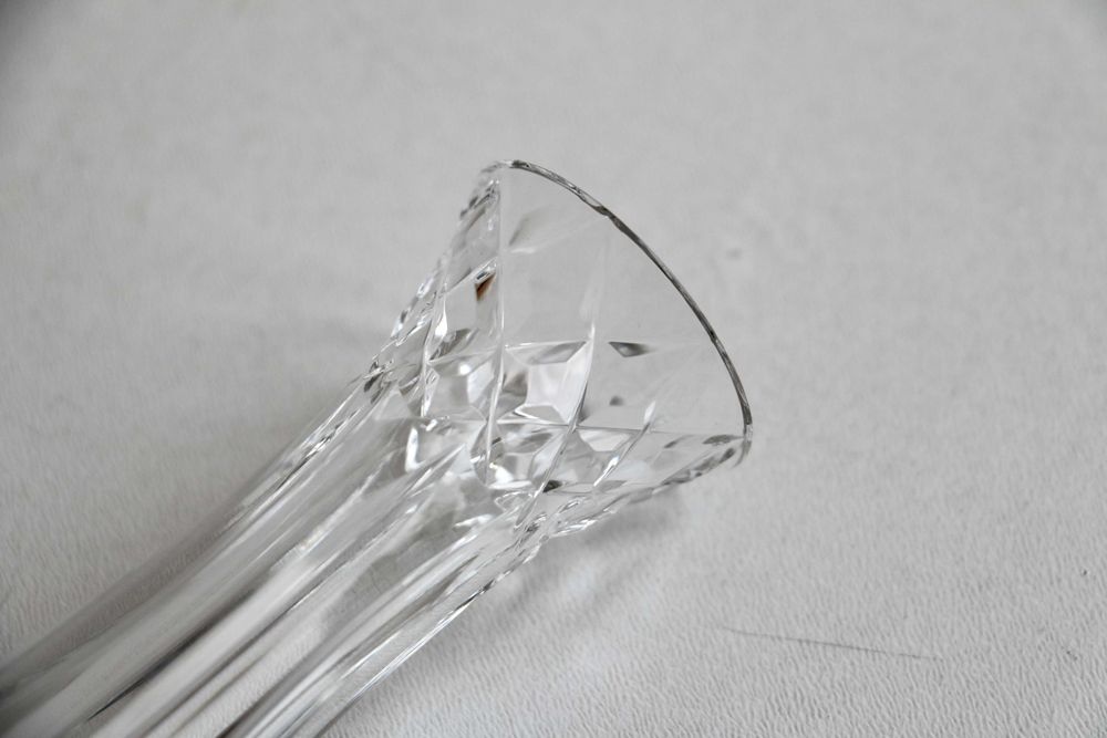 Хрустальная ваза wordsley crystal англия, ручная огранка