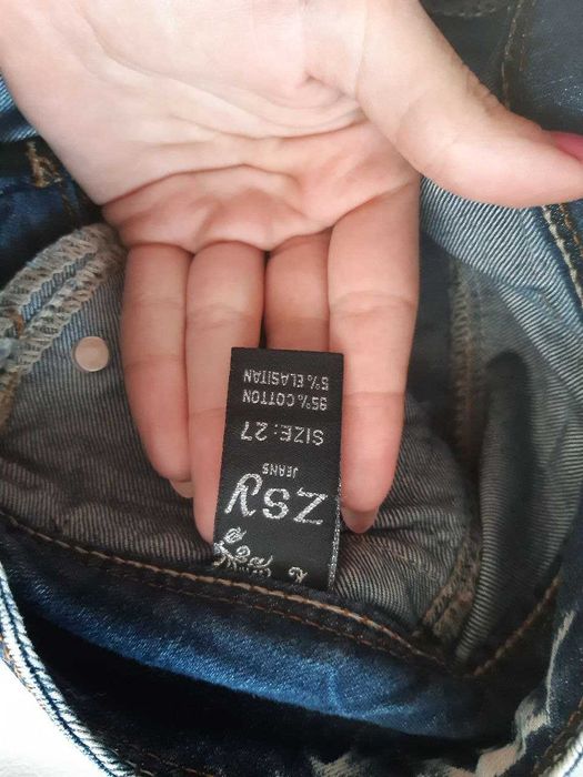 Джинсовая мини-юбка, 27р