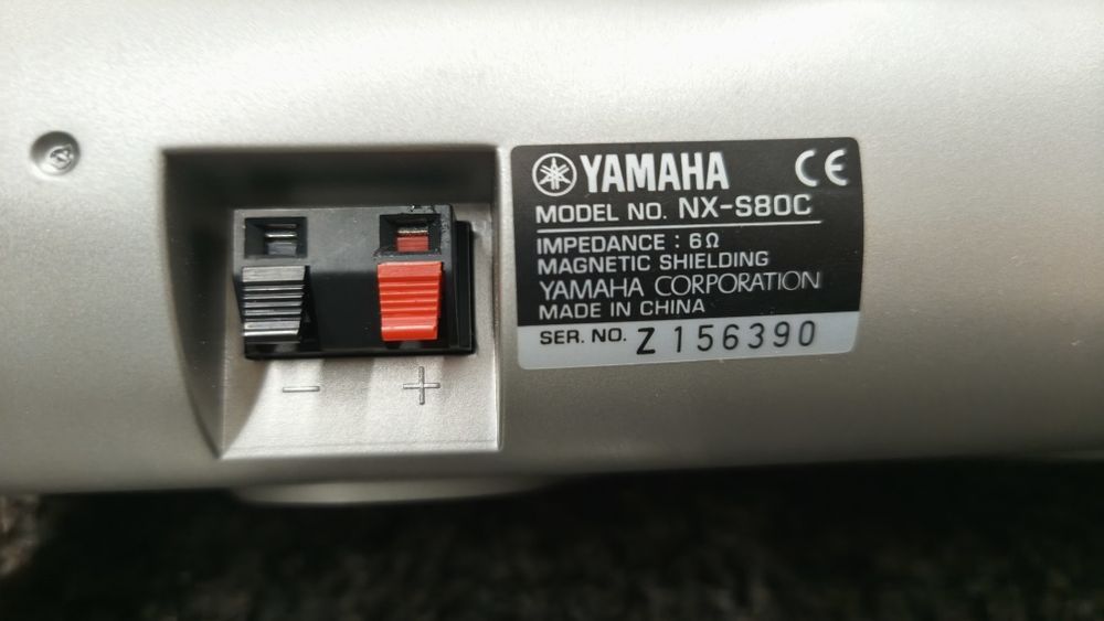 Sistema Home Cinema Yamaha 5.1 – Colunas + Subwoofer (Oportunidade)