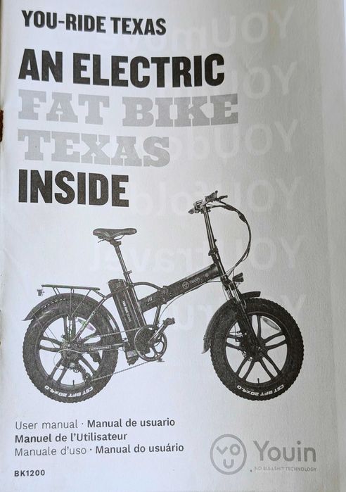 EBike Youin you-Ride Texas BK1200