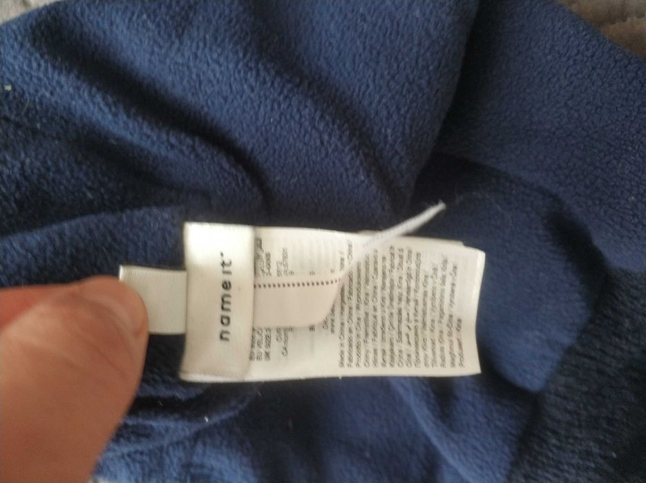 kominiarka wełniana name it 2-4 lata