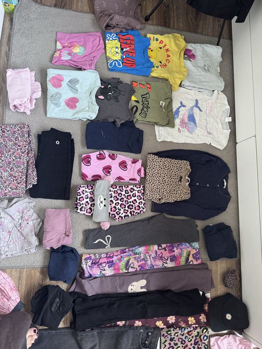 Paka ubranek 122/128 Next, Zara, hm i inne