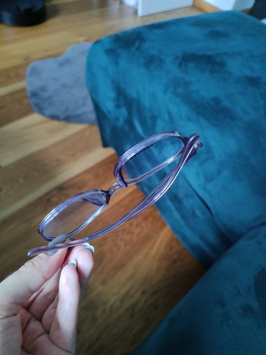 Plastikowe okulary zerówki