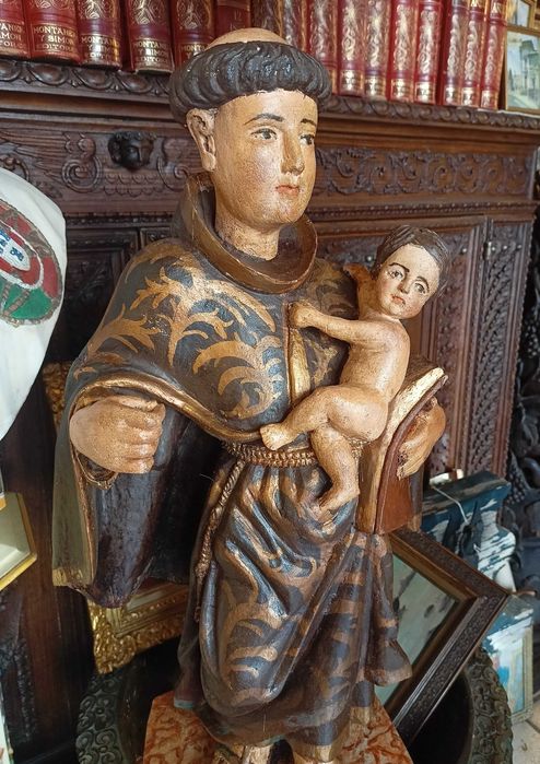 Figura Santo António Madeira Séc XVIII