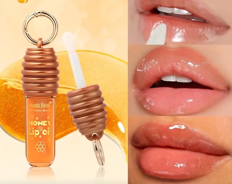 Kit Gloss & Lip Oil – Mel, Chocolate e Coração Franciny Ehlke