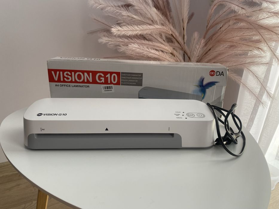 Ламінатор Vision g10 A4 | БОНУС РІЗАК ДЛЯ ПАПЕРУ
