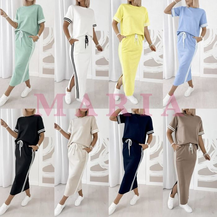 Komplet-bluzka i spódnica