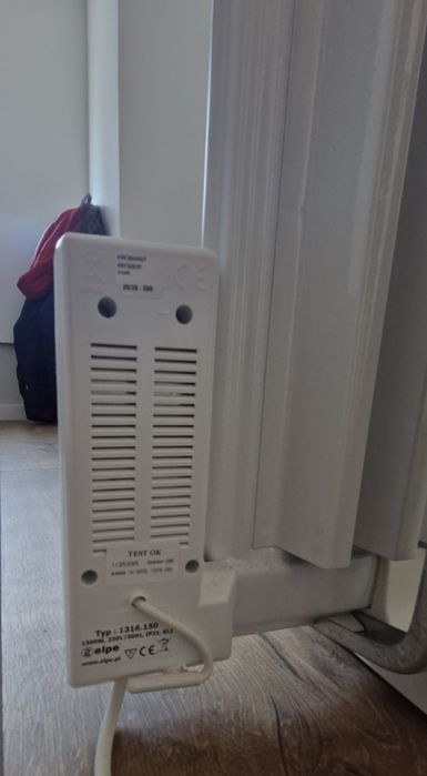 Grzejnik Olejowy Elektryczny 1500W Elpe Termostat