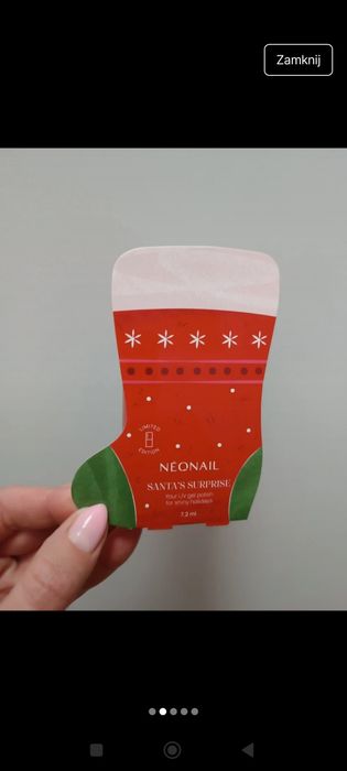 Lakier hybrydowy Santa's surprise NeoNail