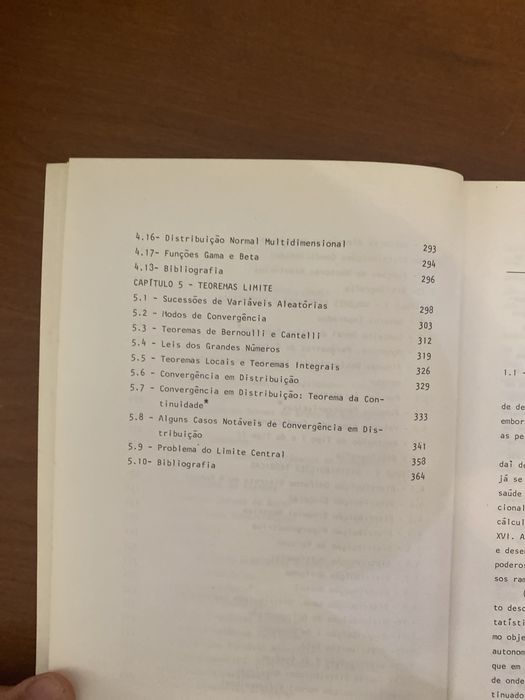 Livro Probabilidades e Estatística Volumes I e II