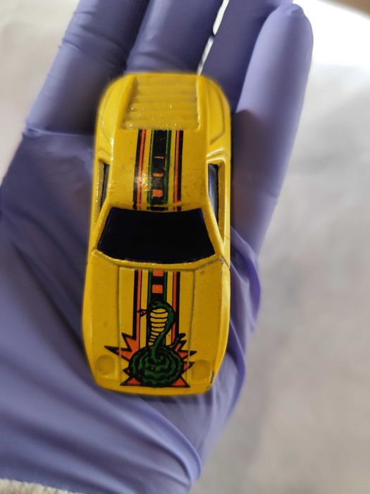 Carro coleção Porsche 928 Cobra Snake Yellow