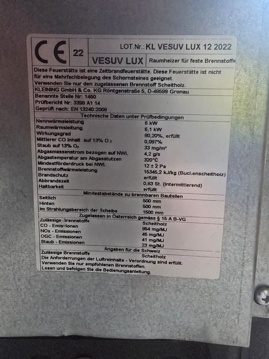 Piecyk na drewno nowy (koza)