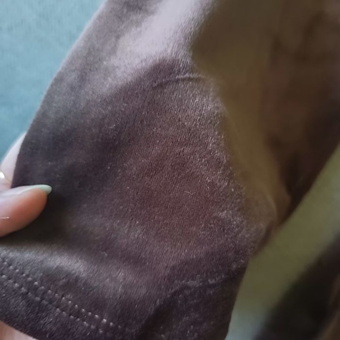 Nowe spodnie welur dzwony