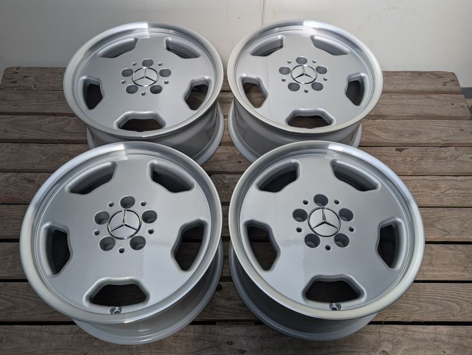 Oryginalne felgi RH monoblock Mercedes 16" 5x112 8J ET35 W124 W126 W201