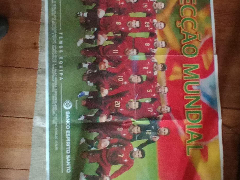 Poster Seleção portuguesa mundial