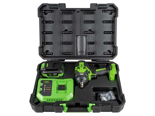 Pistola Impacto 1/2" 1000Nm 20V 1x4.0Ah | JBM 60051C