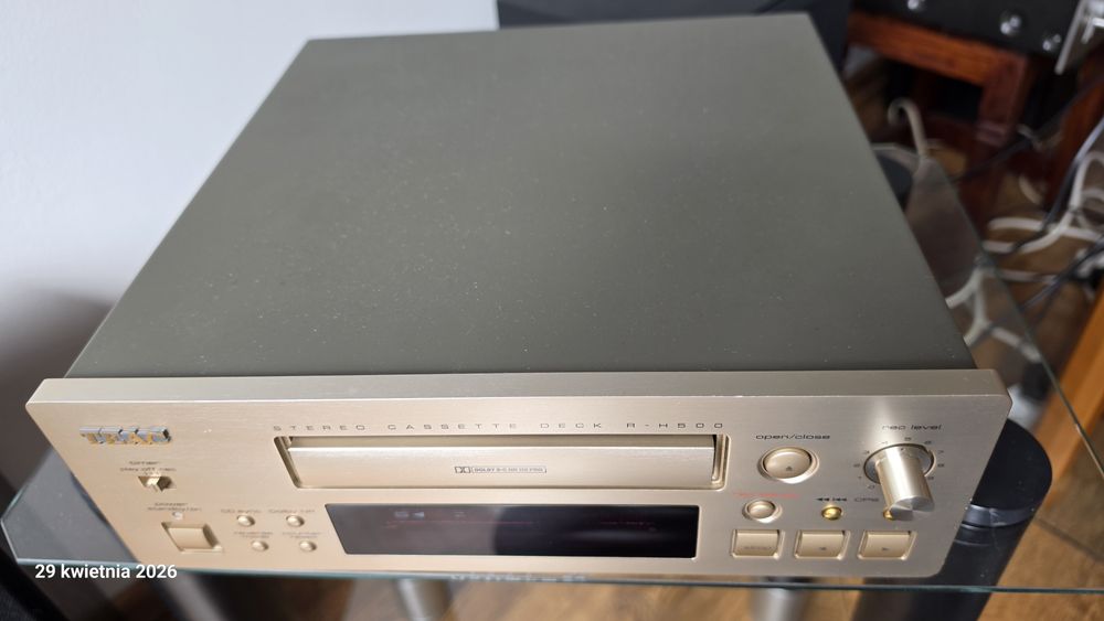 Deck  TEAC  R-H500  stan BDB 100% sprawny 
Magnetofon RD H500 C,CD PD H500C,