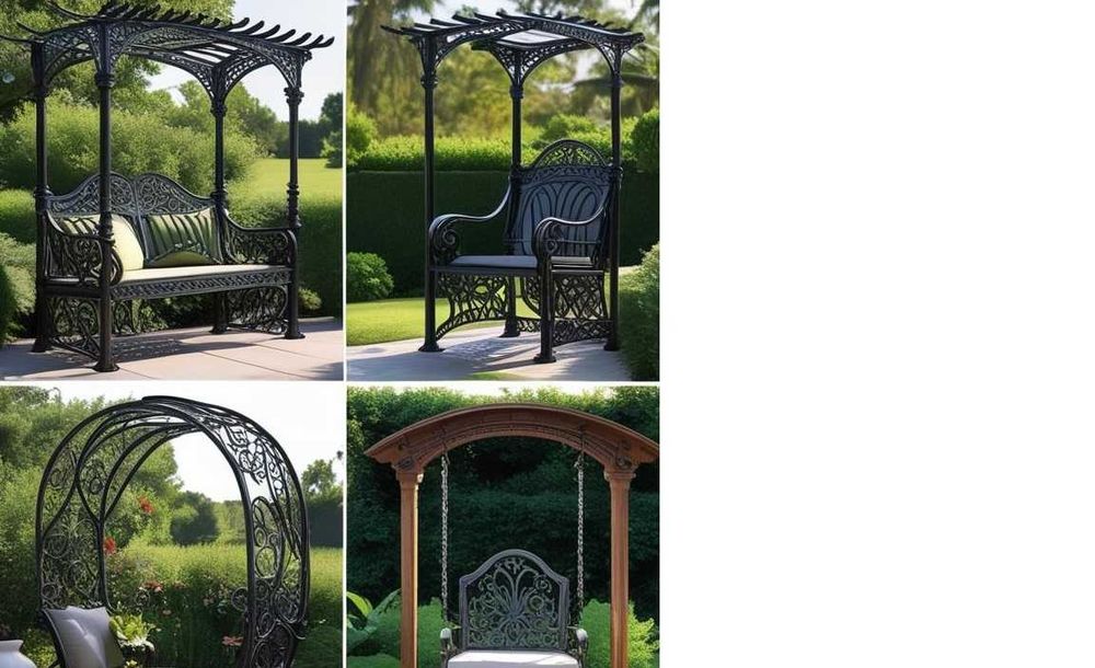 Lampy ogrodowe kute, ogrodzenia, pergole - cały Śląsk