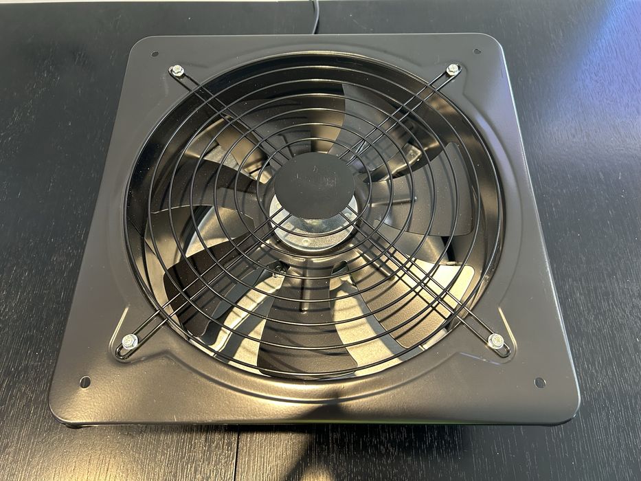Wentylator Ścienny Przemysłow Gastronomiczny Dmuchawa 300mm 120W Cicha