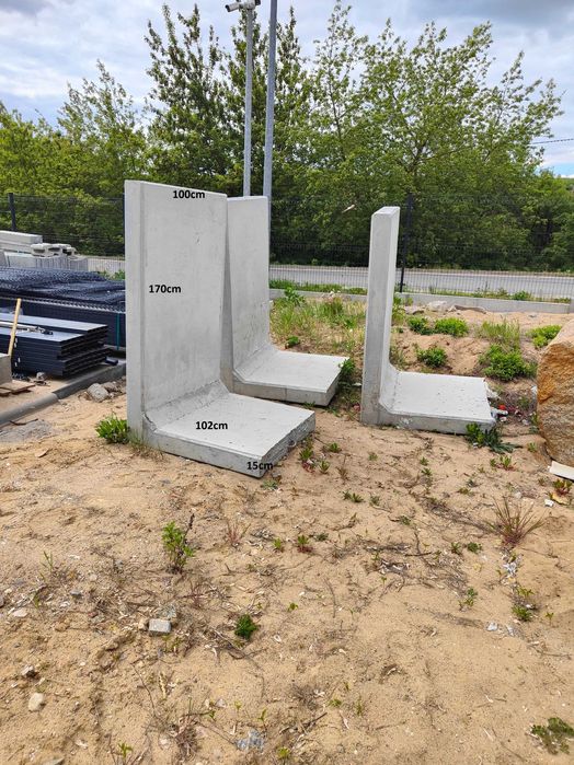 Mur Oporowy Elka 3 szt. Nowe 170cm x 100cm