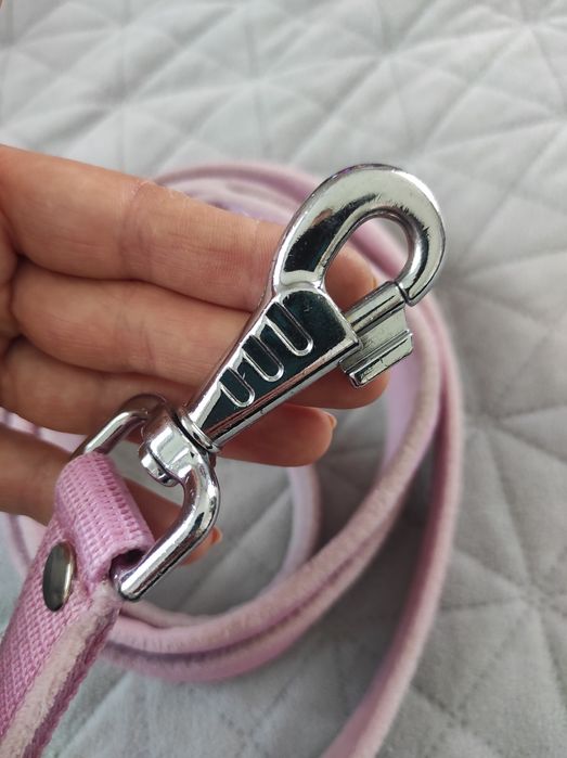 Smycz hundstaff baby pink
