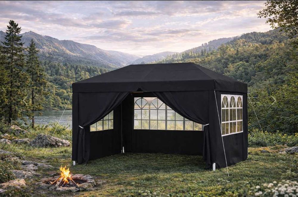 Павільйон садовий торговий тент шатро навіс бесідка альтанка навес Польща