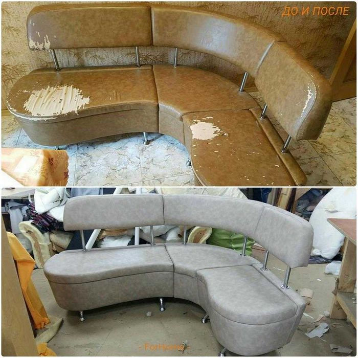 Перетяжка мягкой мебели