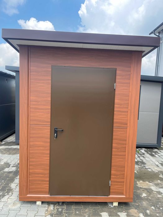 Pawilon kontener sanitarny łazienka WC kemping