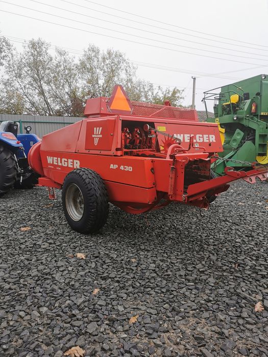 Прес підбирач/тюкопрес welger ap430 велгер ар 430 тюковщик,тюкопрес