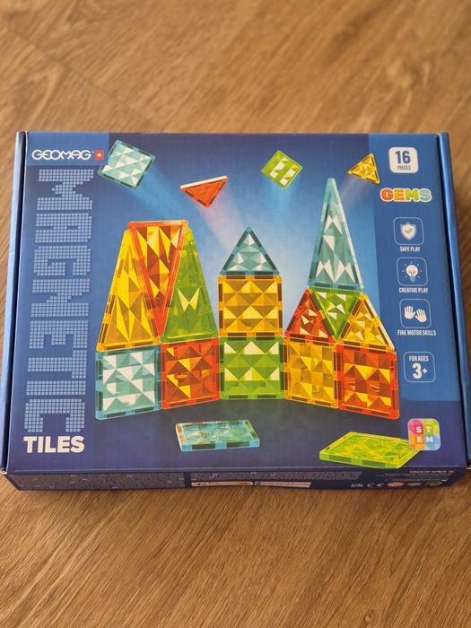 Geomag Magnetic Tiles Gemas