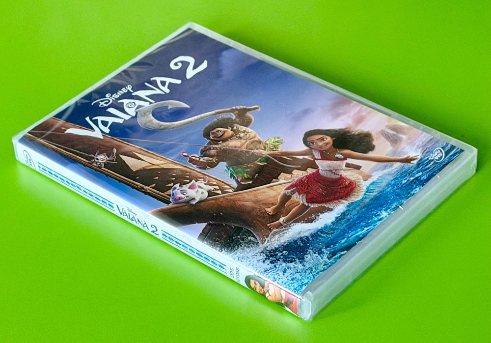 DVD Vaiana 2 nowe folia polska dystrybucja