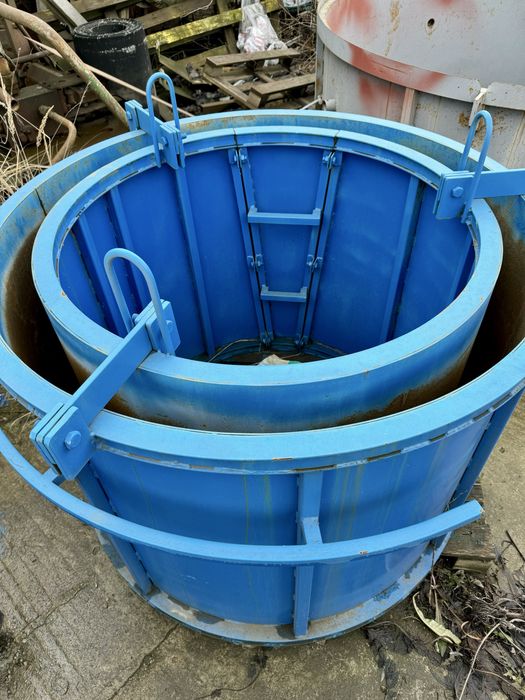 Форма для виготовлення бетонних кілець КС10.9, металоформа для колець