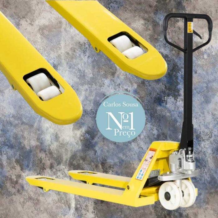 Porta Paletes Manual Fabrico Europeu Capacidade 2500kg (Novo)