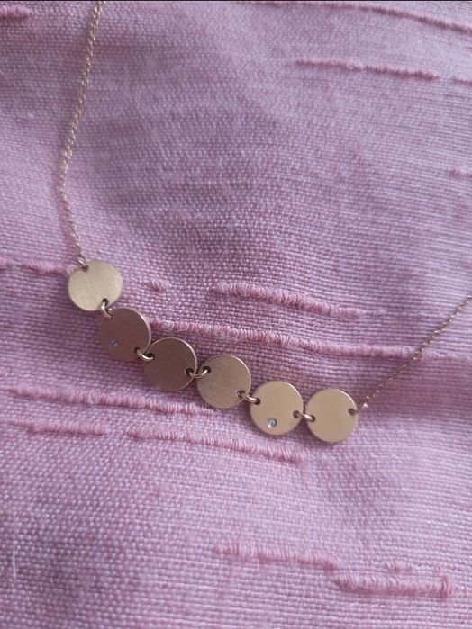 Naszyjnik Edblad, Short Matt Gold