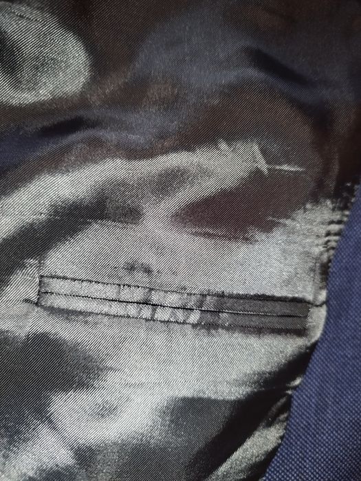 Fato completo Saroni azul marinho