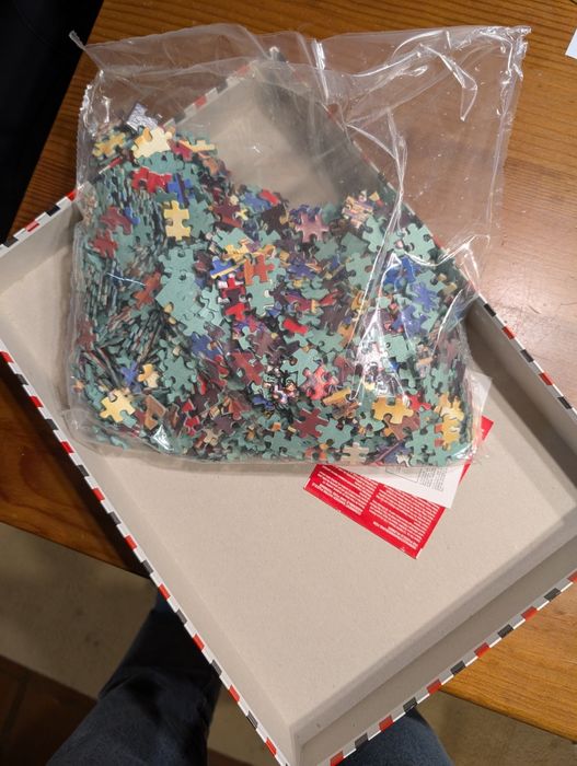 Dois Puzzles de 1500 pecas