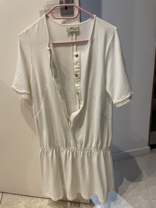 Super sukienka beżowa Bunny The Star r uniwersalny jak nowa