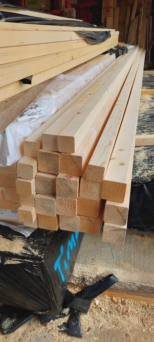 Kantówka C24 6x6 i 8x8 długość 5m, konstrukcyjna, budowa, wykończenie