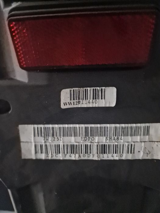 Suporte matricula honda pcx