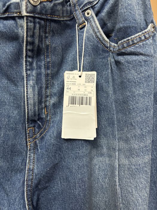 Jeans Straight Bell Mango Tamanho 44 Novas