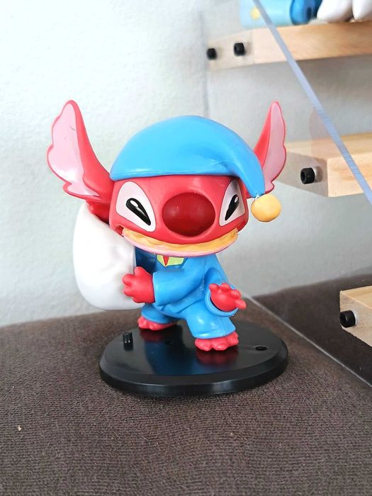 Figuras de guerra de almofadas do Stitch (8 peças)